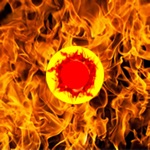 Through the flames