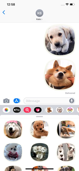 Cute Puppies Sticker Pack(圖4)-速報App