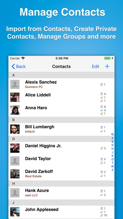 Contacts Journal CRM screenshot-8