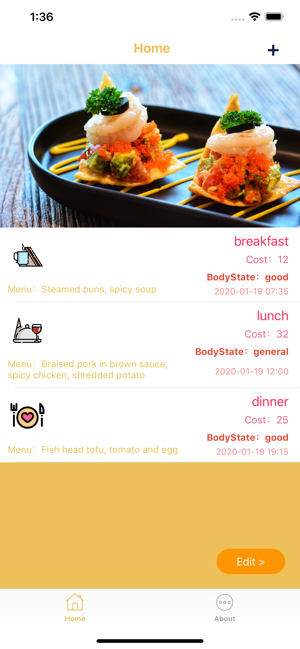 Record what to eat(圖1)-速報App