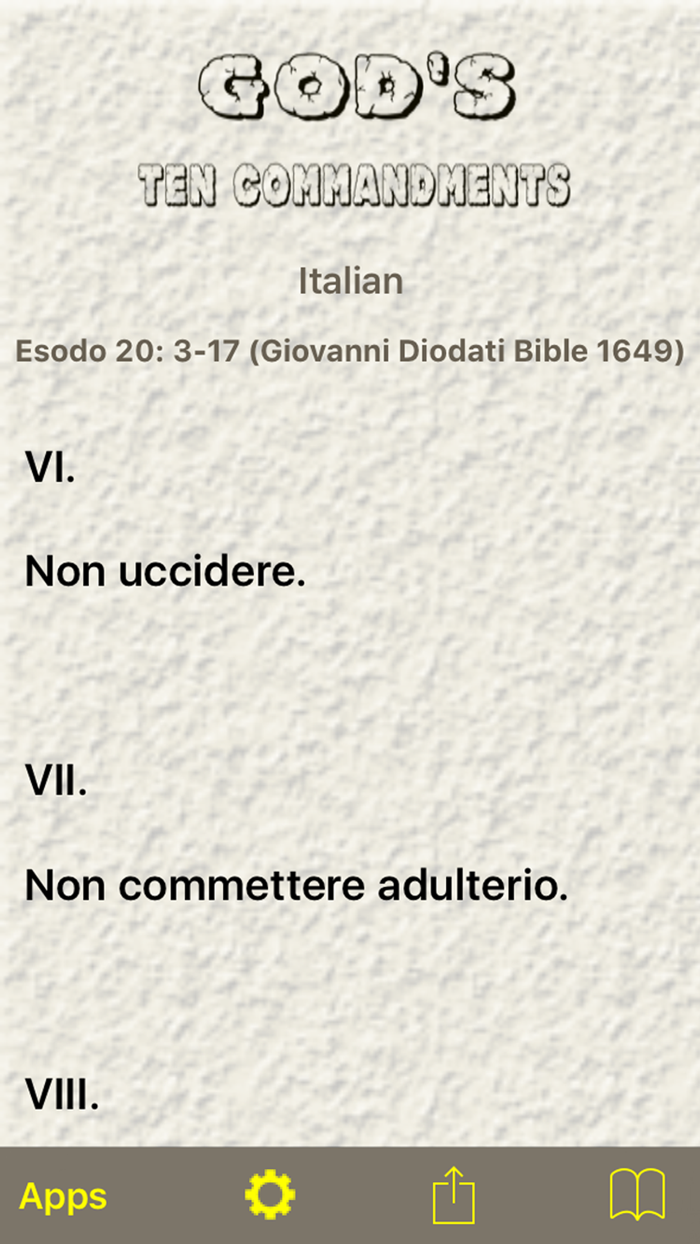 Gods Ten Commandments