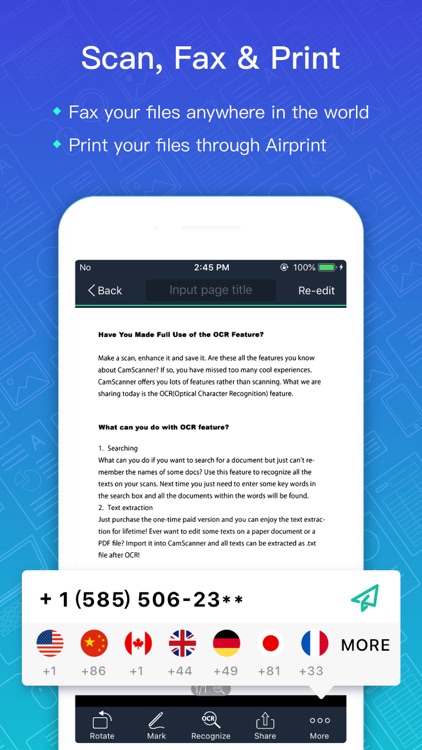 CamScanner + | OCR Scanner