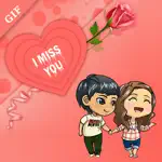 Miss You Gif - Stickers App Support