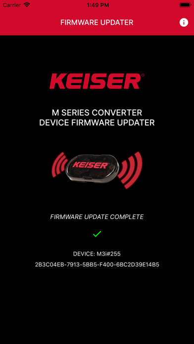 Keiser Converter Updater screenshot 3