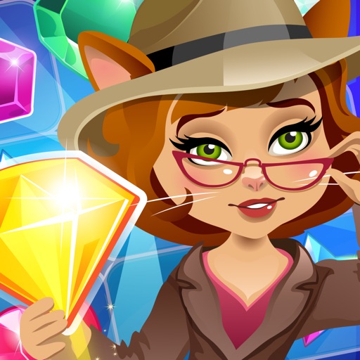 Jewels Detective Shiny Мatch 3