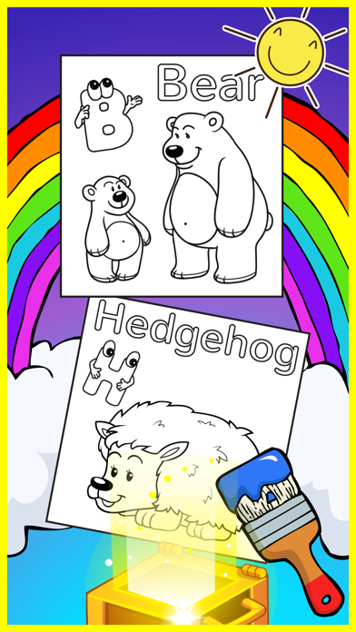 How to cancel & delete ABC Animals Coloring Book from iphone & ipad 2