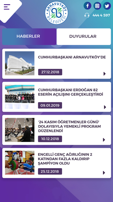 Arnavutköy Belediye Uygulaması screenshot 2