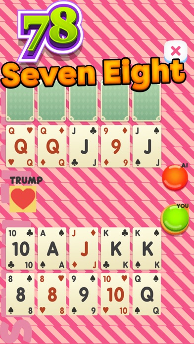 Seven Eight 78 Card Game screenshot 3