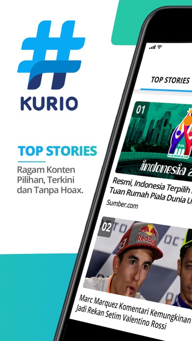 Kurio – App Berita Indonesiaのおすすめ画像1
