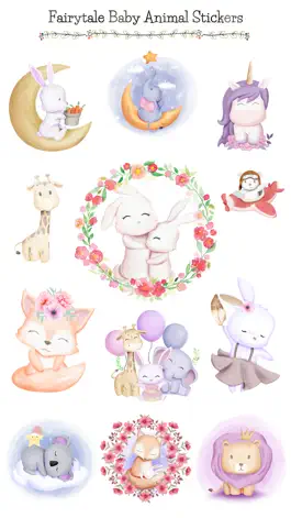Game screenshot Fairytale Baby Animal Stickers mod apk
