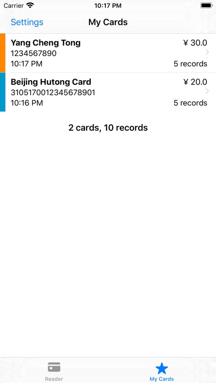 Trip Reader (NFC) screenshot-3
