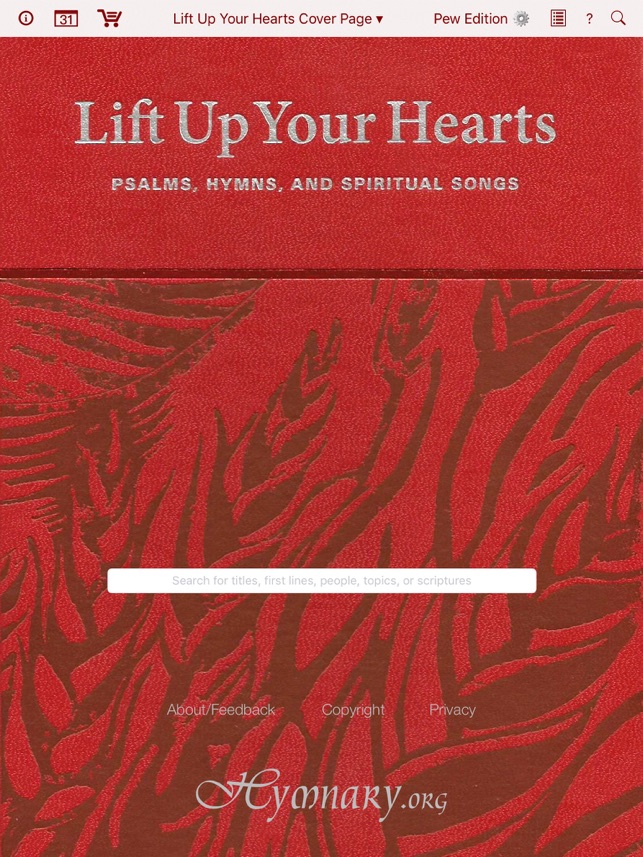 Lift Up Your Hearts Hymnal