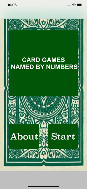 Numerical Card Games