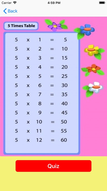 Multible table for kids screenshot-3