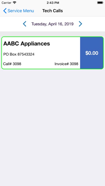 SAWIN-BT Credit Card App