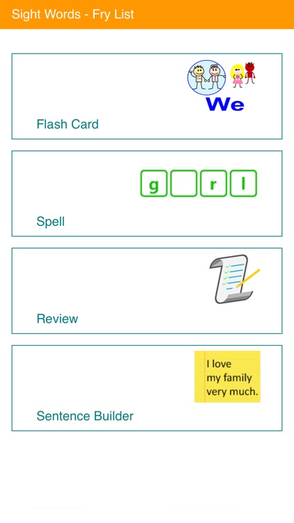 Sight Words - Fry List