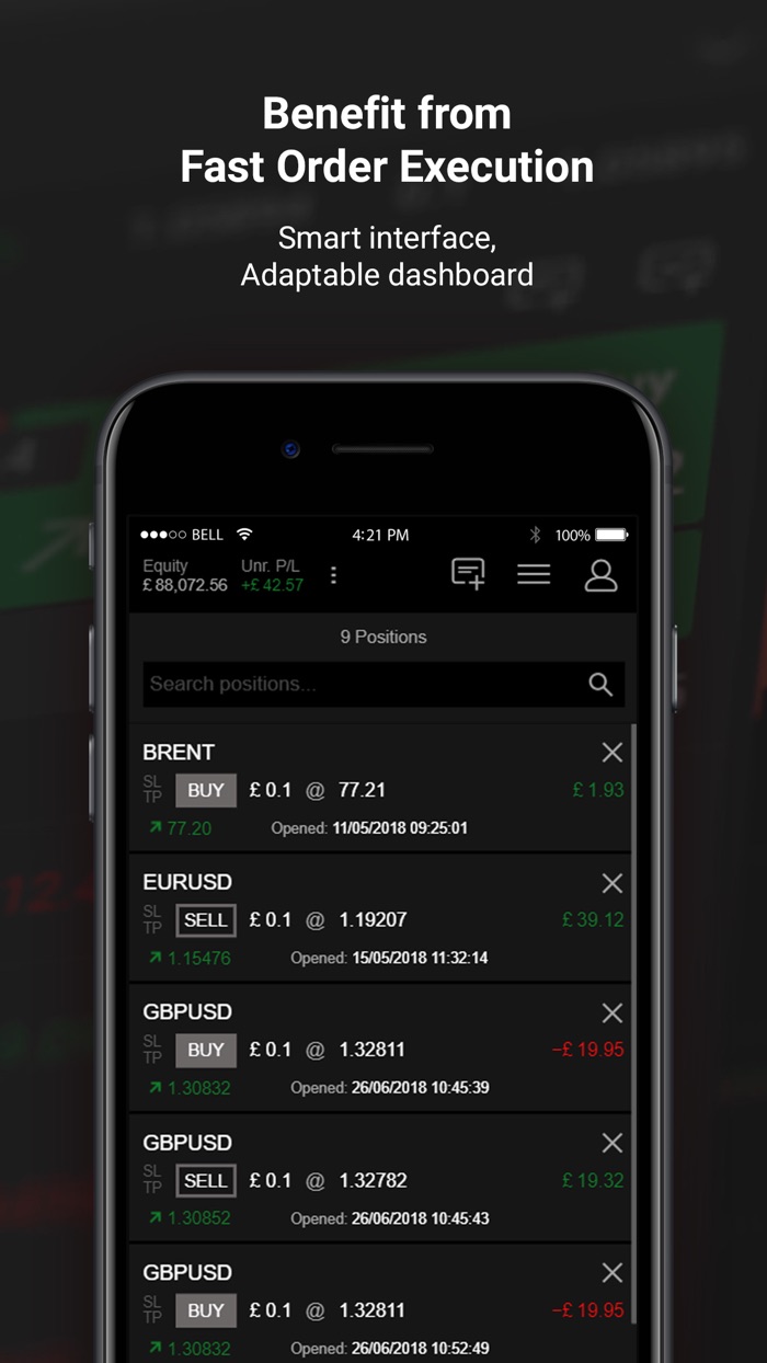 FxPro Edge - Financial app