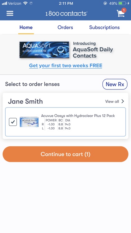 1-800 Contacts screenshot-4