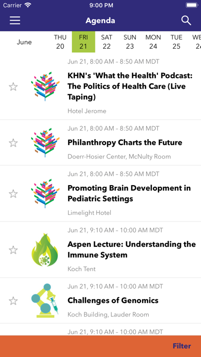 How to cancel & delete Aspen Ideas & Institute Events from iphone & ipad 3