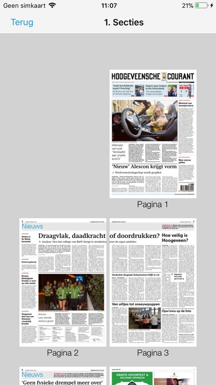 Hoogeveensche Courant screenshot-3