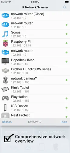 Imágen 1 IP Network Scanner Lite iphone