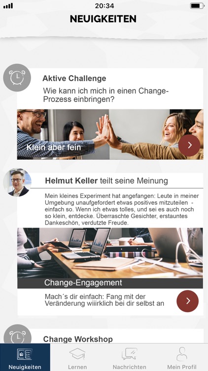 Timmermann Change App - ChApp