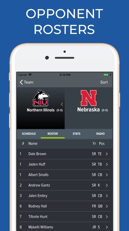 Nebraska Football Schedules screenshot-7