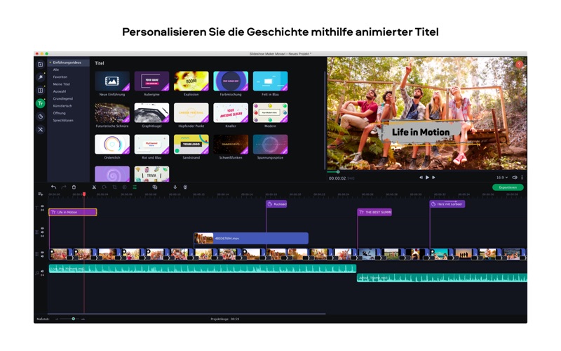 Slideshow Maker Movavi für PC Windows 10,8,7 und Mac