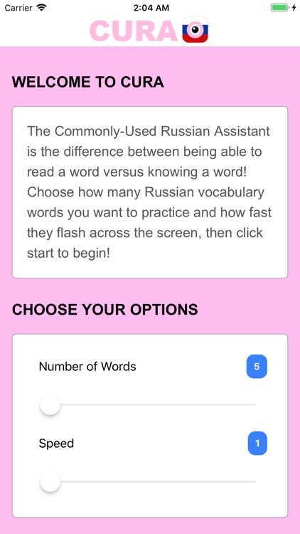 Cura: Learn Russian