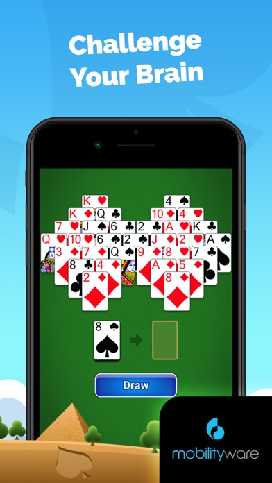 Pyramid Solitaire - Card Game Screenshot 5