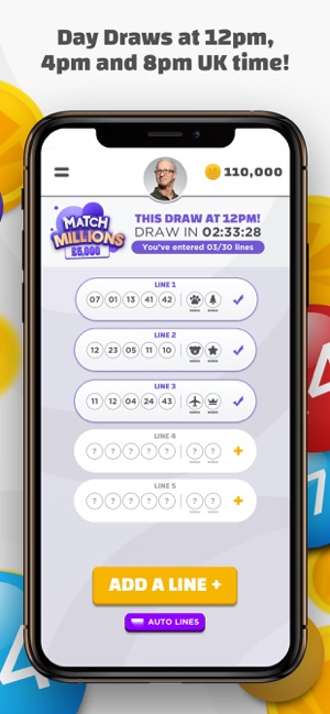 110 million lotto draw time