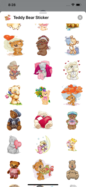 Teddy Bear Sticker(圖3)-速報App