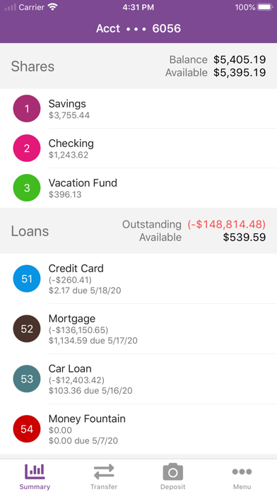 NYU Federal Credit Union screenshot 2