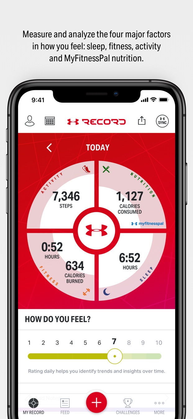 under armour record apple watch