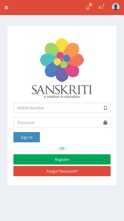 MSanskriti Parent Portal