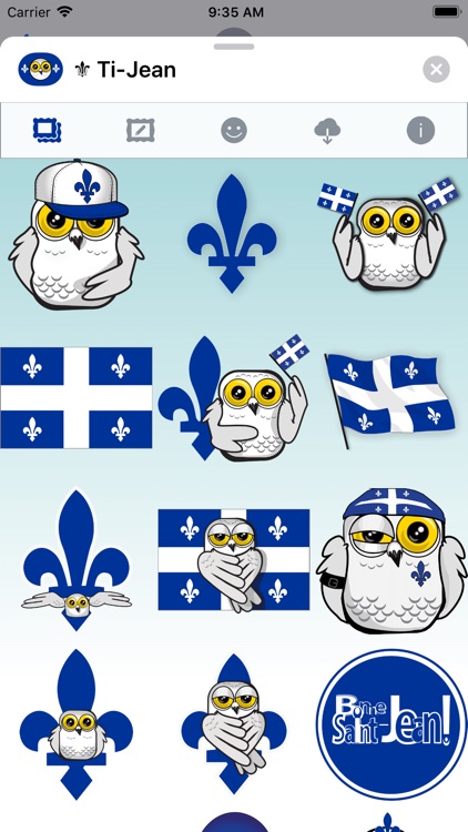 Ti-Jean Le Harfang • Stickers