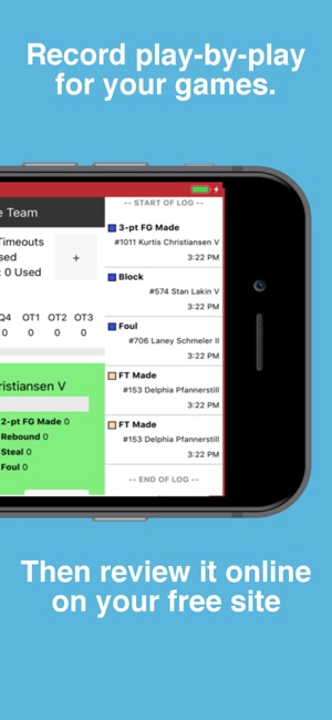 Scorebook by RecLeague.net