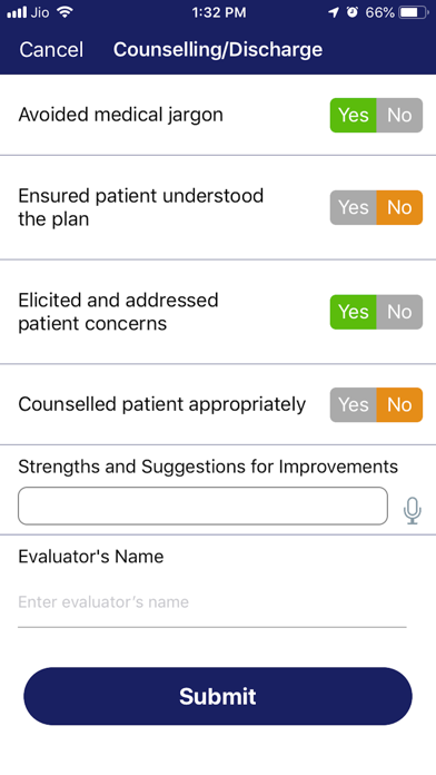 JeffCAT Bedside Checklist screenshot 4