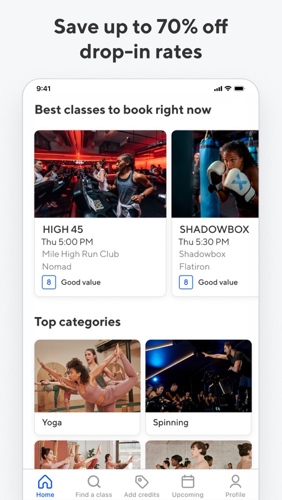 ClassPass: Fitness Workout App App for iPhone - Free ...