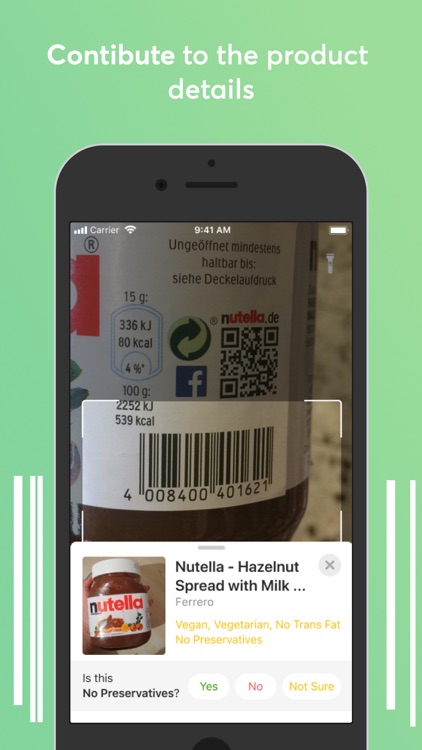 Food scanner: gluten, dairy screenshot-4