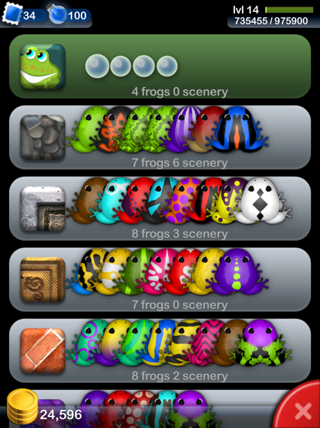 Cheats for Pocket Frogs
