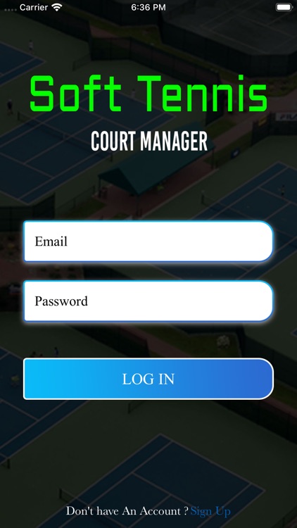 Soft Tennis Court Manager