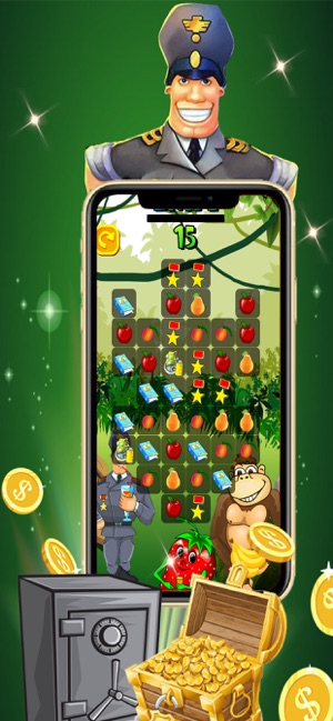 Funny Fruits Monkey(圖2)-速報App