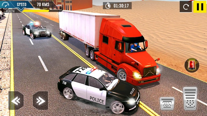 Police Car Chase - Crime City