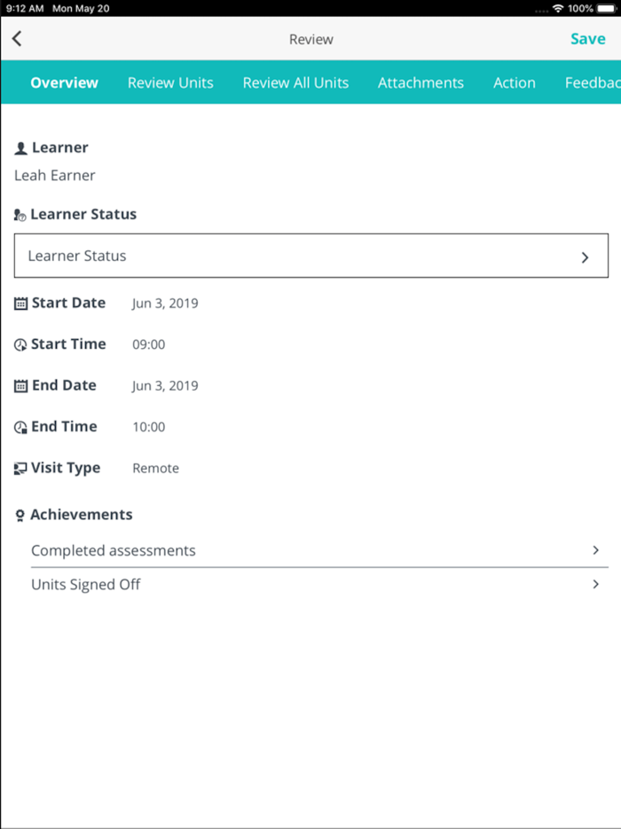 Franklin Skills Tracker