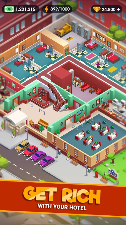 Hotel Empire Tycoon-Idle Game