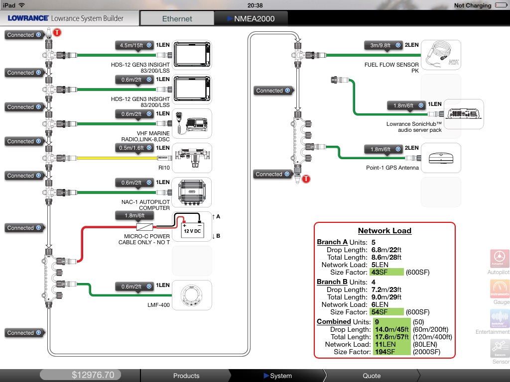 Lowrance System Builder screenshot 4