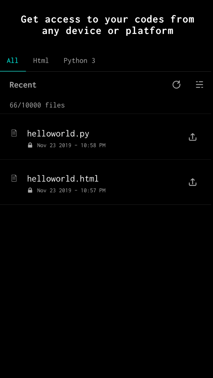 Dcoder, code compiler IDE