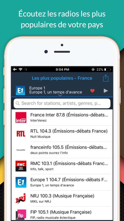 oiRadio France - Live radio