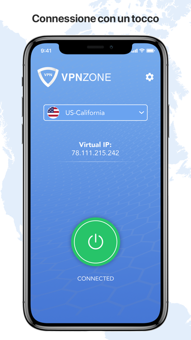 Screenshot of VPN Zone - Facile e Veloce1